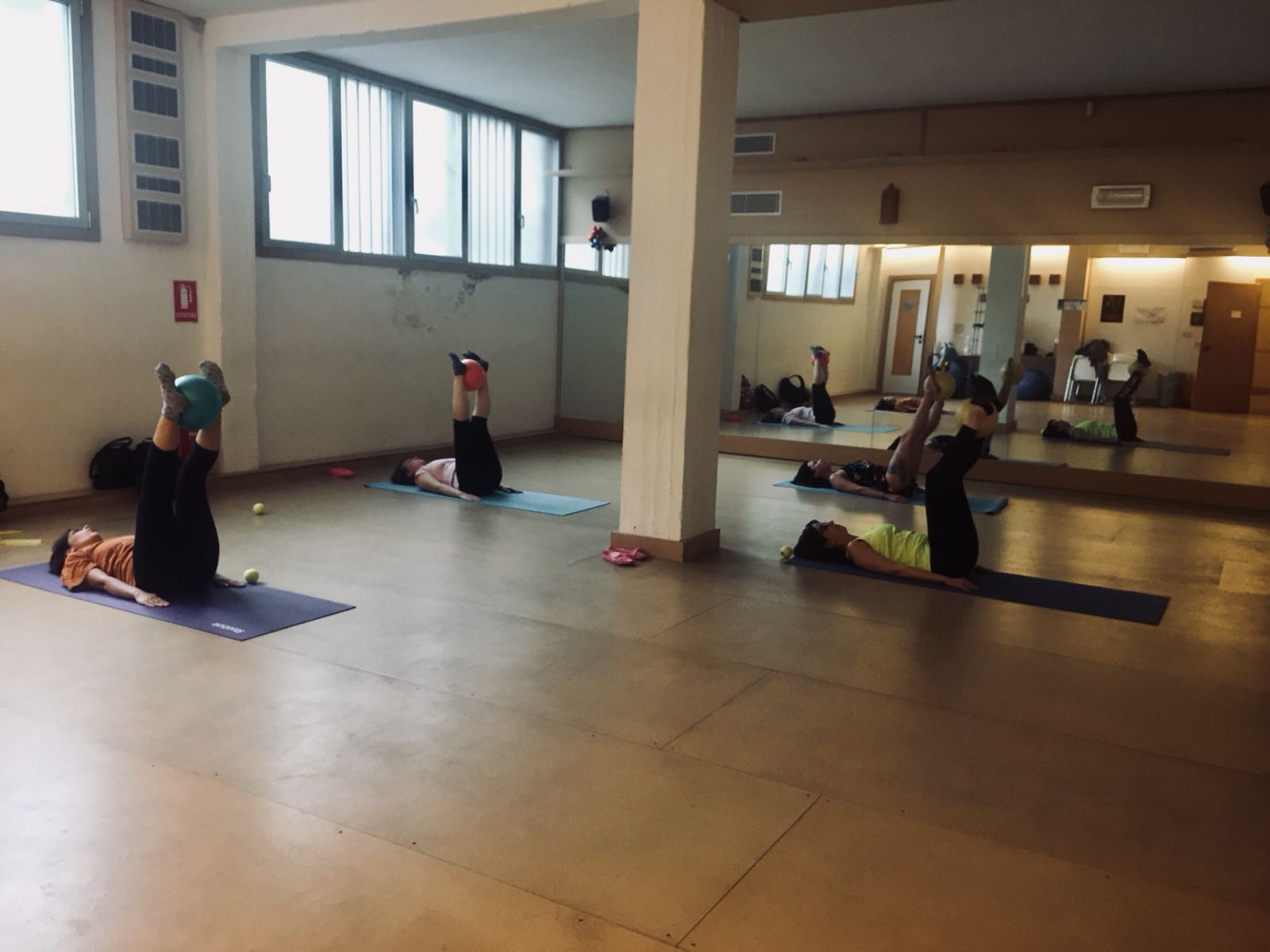 Esercizi di pilates